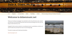 Desktop Screenshot of dolsenmusic.net